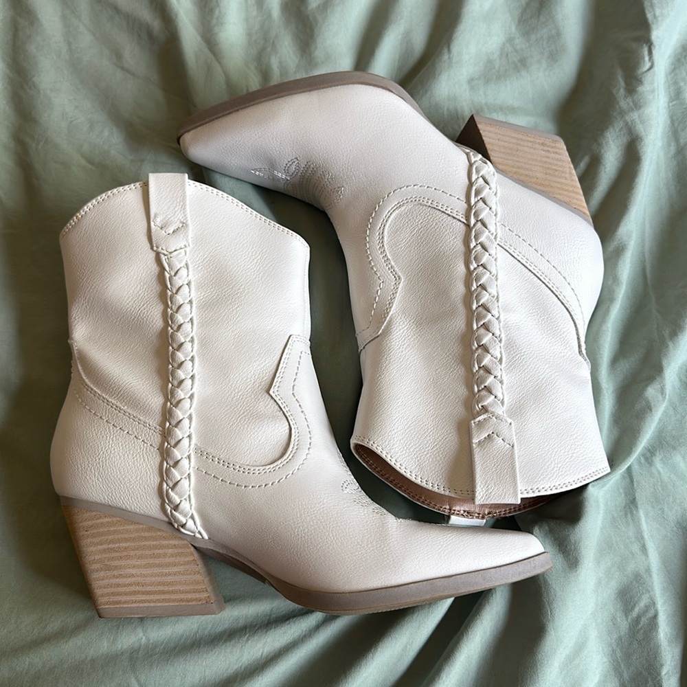 White Cowboy Boots